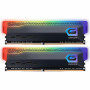 Модуль памяти для компьютера DDR4 16GB (2x8GB) 3600 MHz Orion RGB Titanium Gray GEIL (GOSG416GB3600C18BDC)