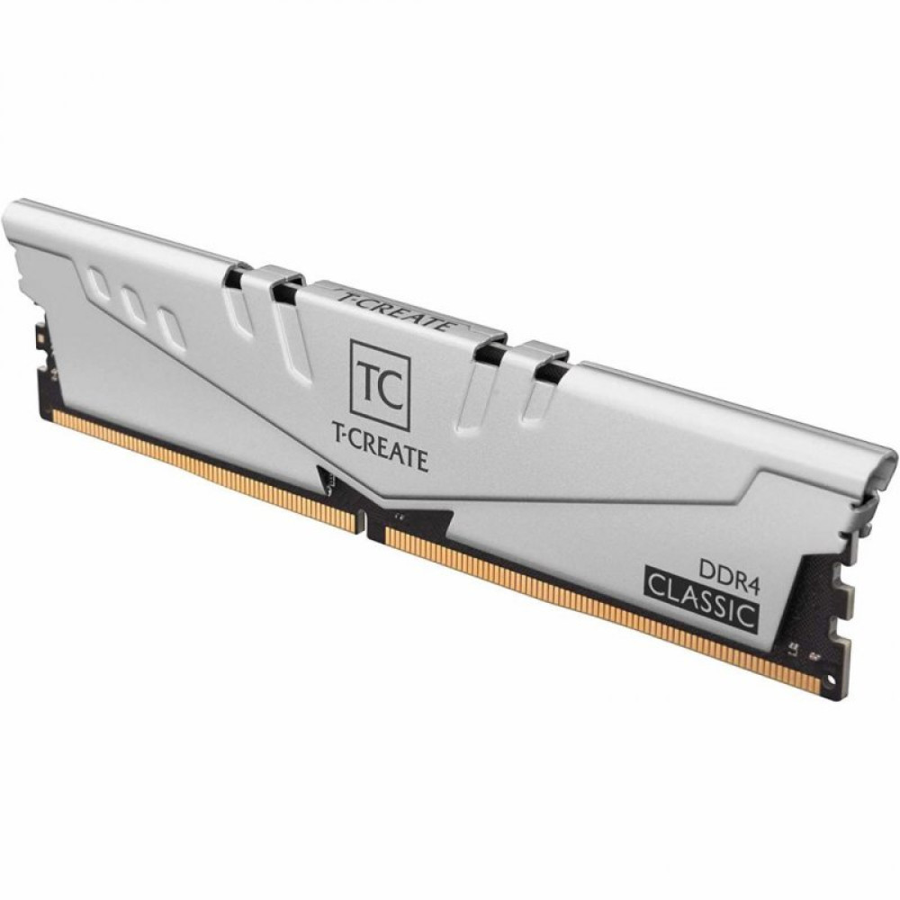 Модуль пам'яті для комп'ютера DDR4 16GB (2x8GB) 3200 MHz T-Create Classic 10L Gray Team (TTCCD416G3200HC22DC01)
