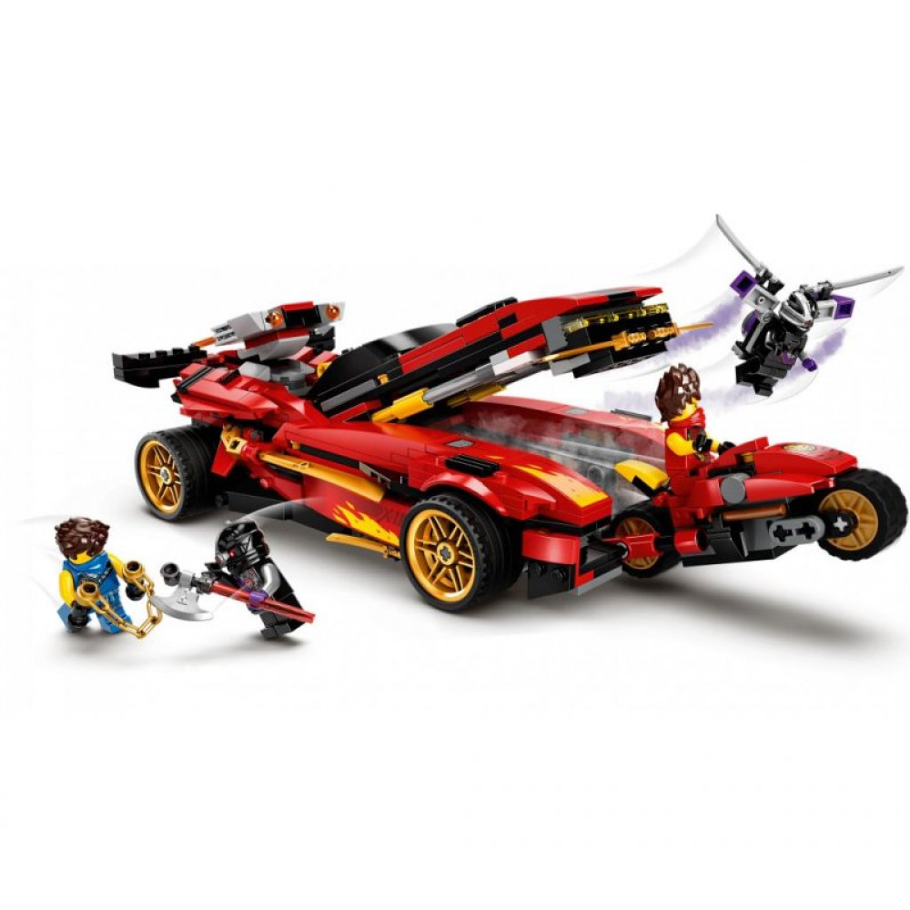 Конструктор LEGO Ninjago Переслідувач ніндзя X-1 (71737)