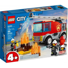 Конструктор LEGO City Fire Пожарная машина с лестницей 88 деталей (60280)