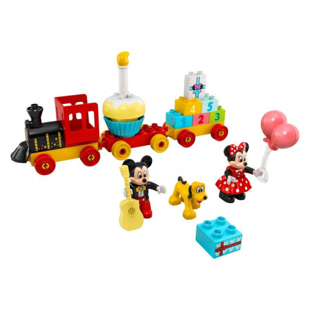 Конструктор LEGO DUPLO Disney Праздничный поезд Микки и Минни 22 детали (10941) Конструктор LEGO DUPLO Disney Праздничный поезд Микки и Минни 22 детали (10941)