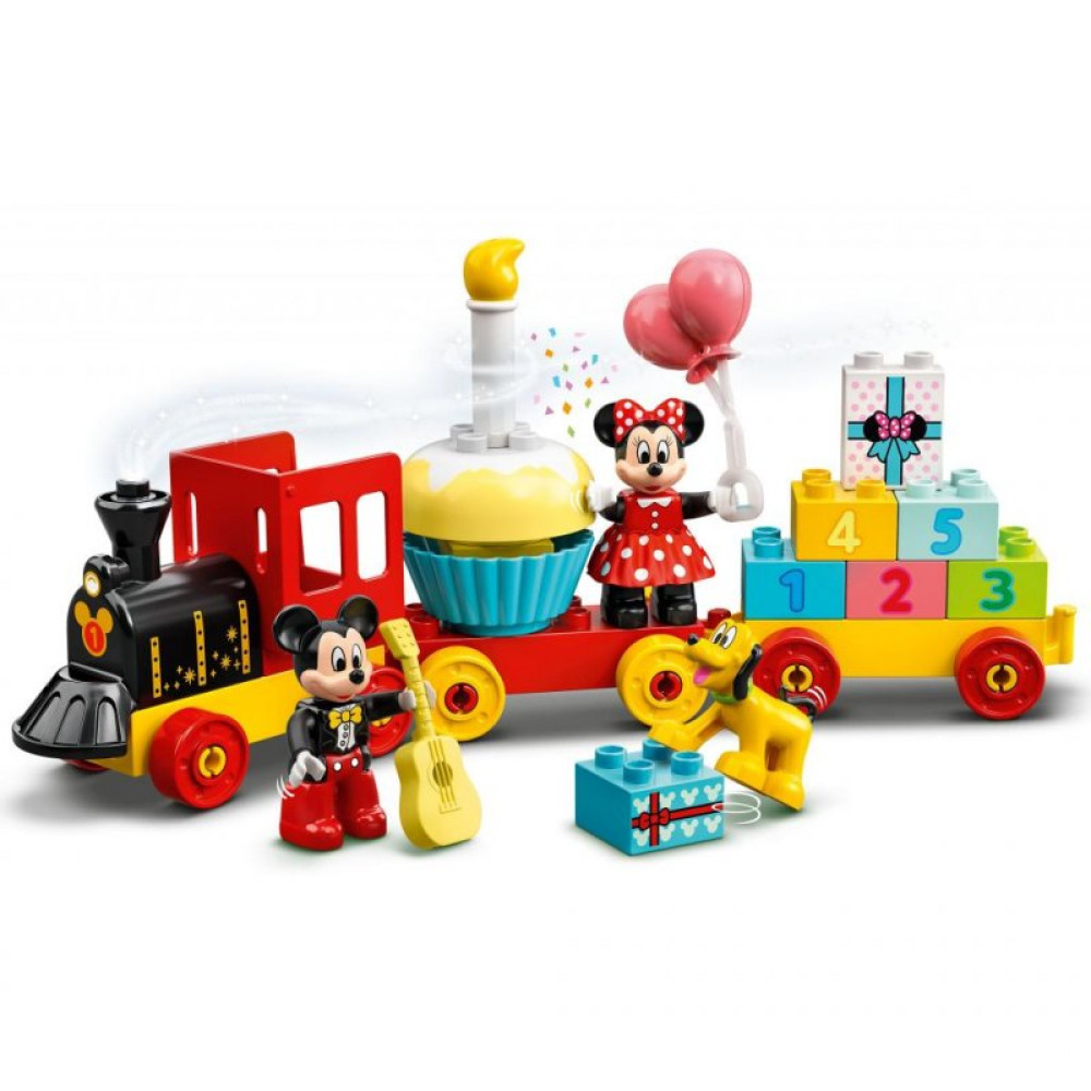 Конструктор LEGO DUPLO Disney Праздничный поезд Микки и Минни 22 детали (10941) Конструктор LEGO DUPLO Disney Праздничный поезд Микки и Минни 22 детали (10941)