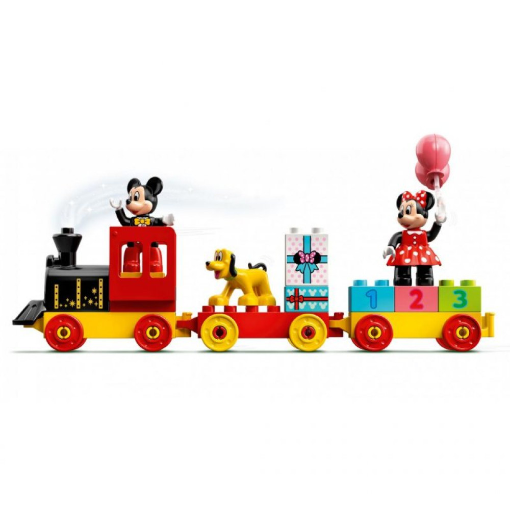 Конструктор LEGO DUPLO Disney Праздничный поезд Микки и Минни 22 детали (10941) Конструктор LEGO DUPLO Disney Праздничный поезд Микки и Минни 22 детали (10941)