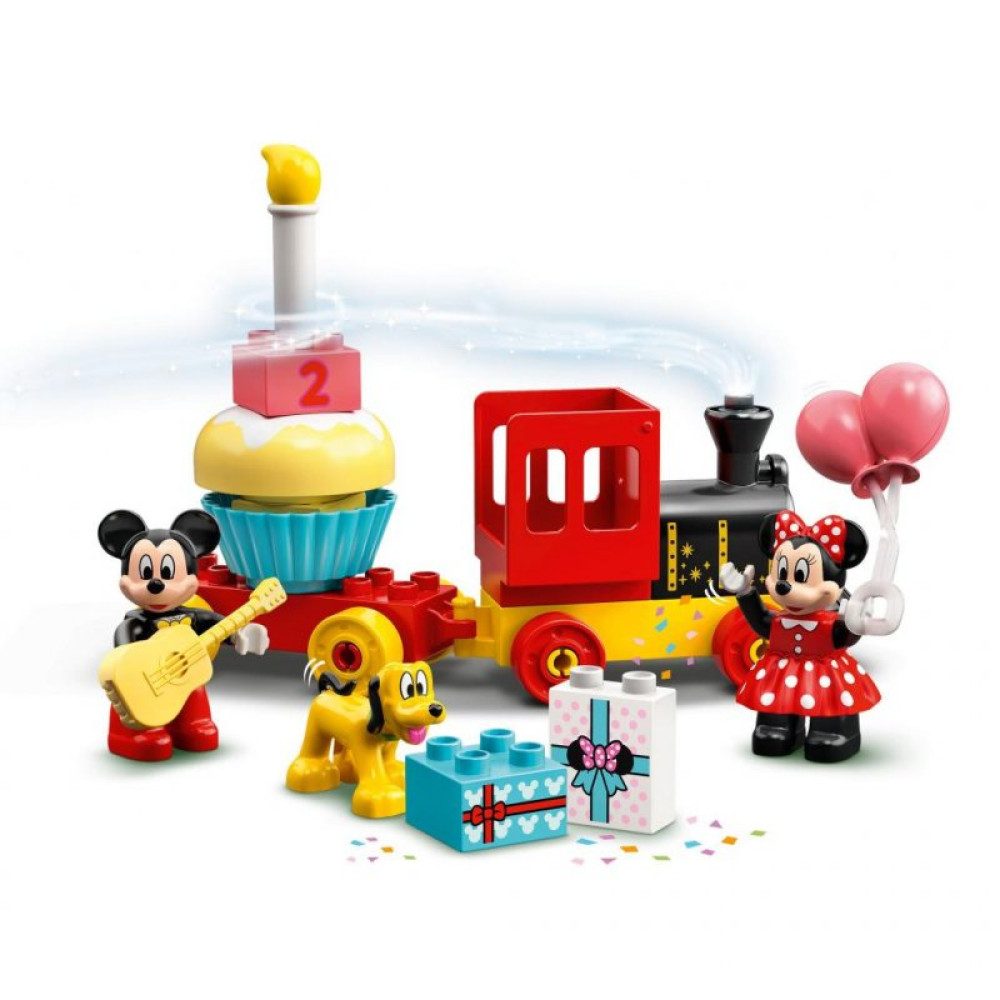 Конструктор LEGO DUPLO Disney Праздничный поезд Микки и Минни 22 детали (10941) Конструктор LEGO DUPLO Disney Праздничный поезд Микки и Минни 22 детали (10941)