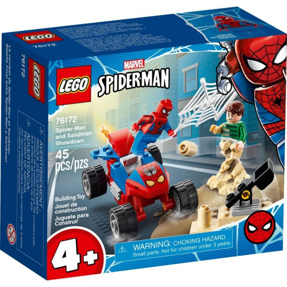 Конструктор LEGO Super Heroes Схватка Человека-Паука и Песчаного Человека (76172)