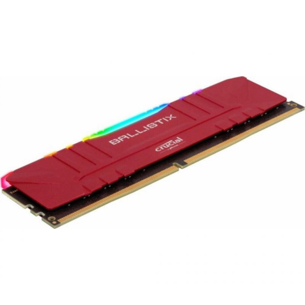 Модуль пам'яті для комп'ютера DDR4 16GB 3000 MHz Ballistix Red RGB Micron (BL16G30C15U4RL)
