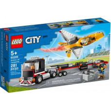 Конструктор LEGO City Great Vehicles Транспортер каскадёрского самолета 281 д (60289)