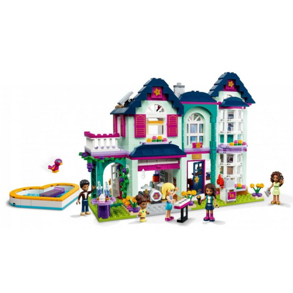 Конструктор LEGO Friends Родинний дім Андреа 802 деталі (41449)