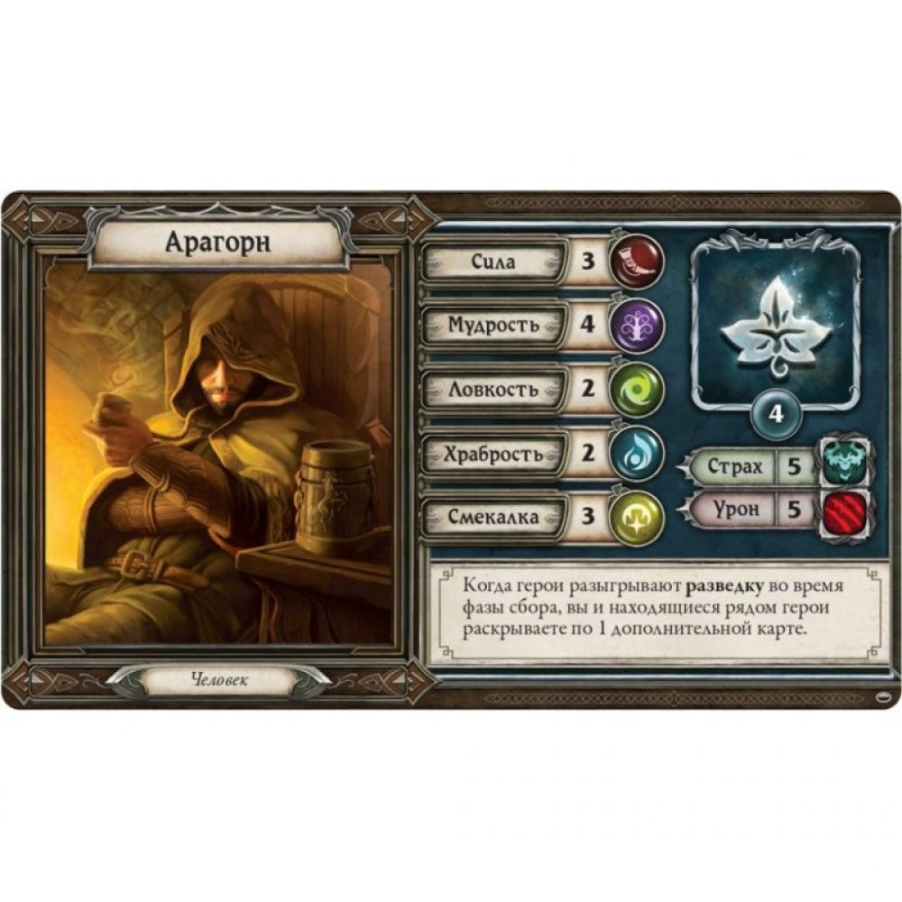 Настільна гра Hobby World Володар Перснів: Мандри в Середзем'я (915168)