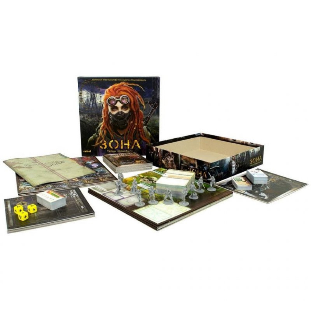 Настольная игра Hobby World Зона Тайны Чернобыля (915279)