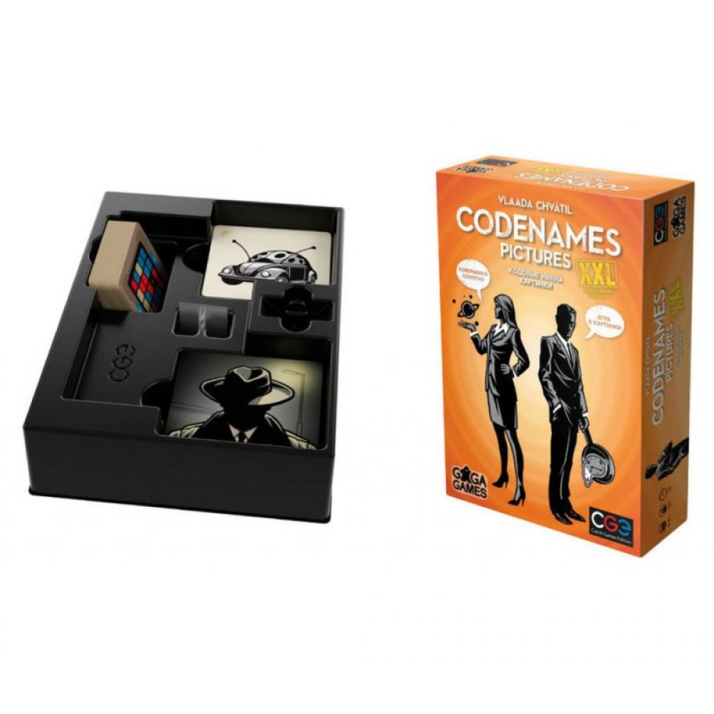 Настільна гра GaGa Кодові імена. Картинки. XXL (GG169)