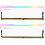 Модуль памяти для компьютера DDR4 16GB (2x8GB) 3200 MHz RGB X2 Series White eXceleram (ERX2W416326AD)