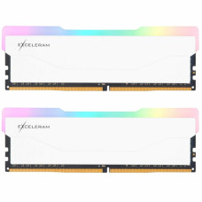 Модуль пам'яті для комп'ютера DDR4 32GB (2x16GB) 2666 MHz RGB X2 Series White eXceleram (ERX2W432269CD)