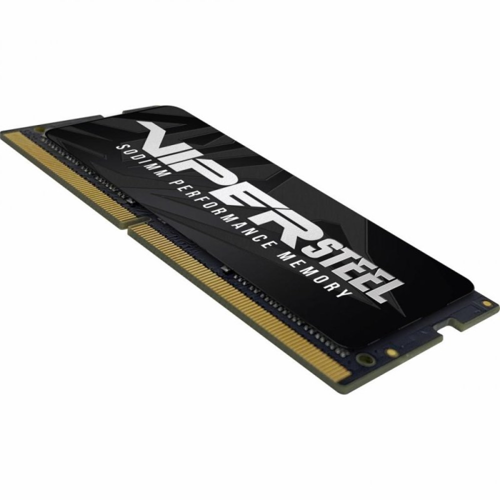 Модуль пам'яті для ноутбука SoDIMM DDR4 16GB 2666 MHz Viper Steel Patriot (PVS416G266C8S)