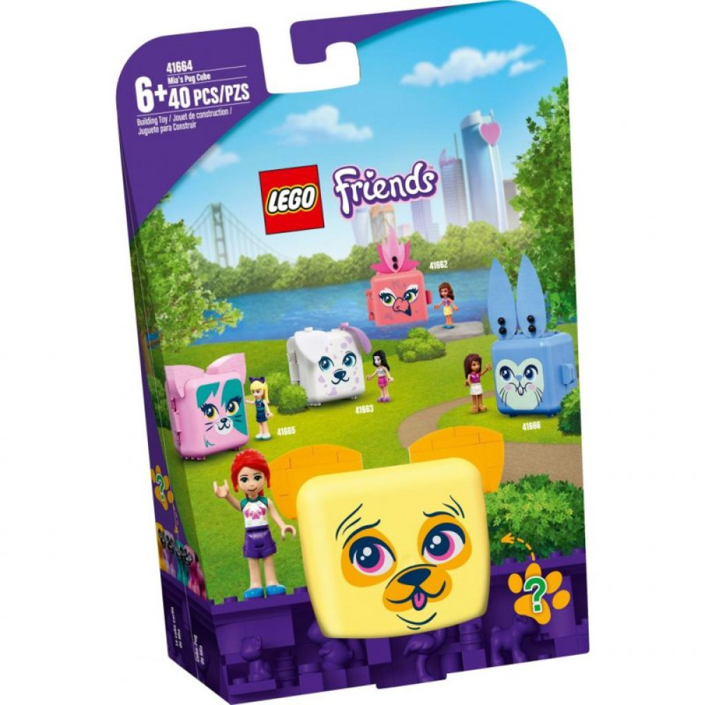 Конструктор LEGO Friends Куб-мопс с Мией (41664)
