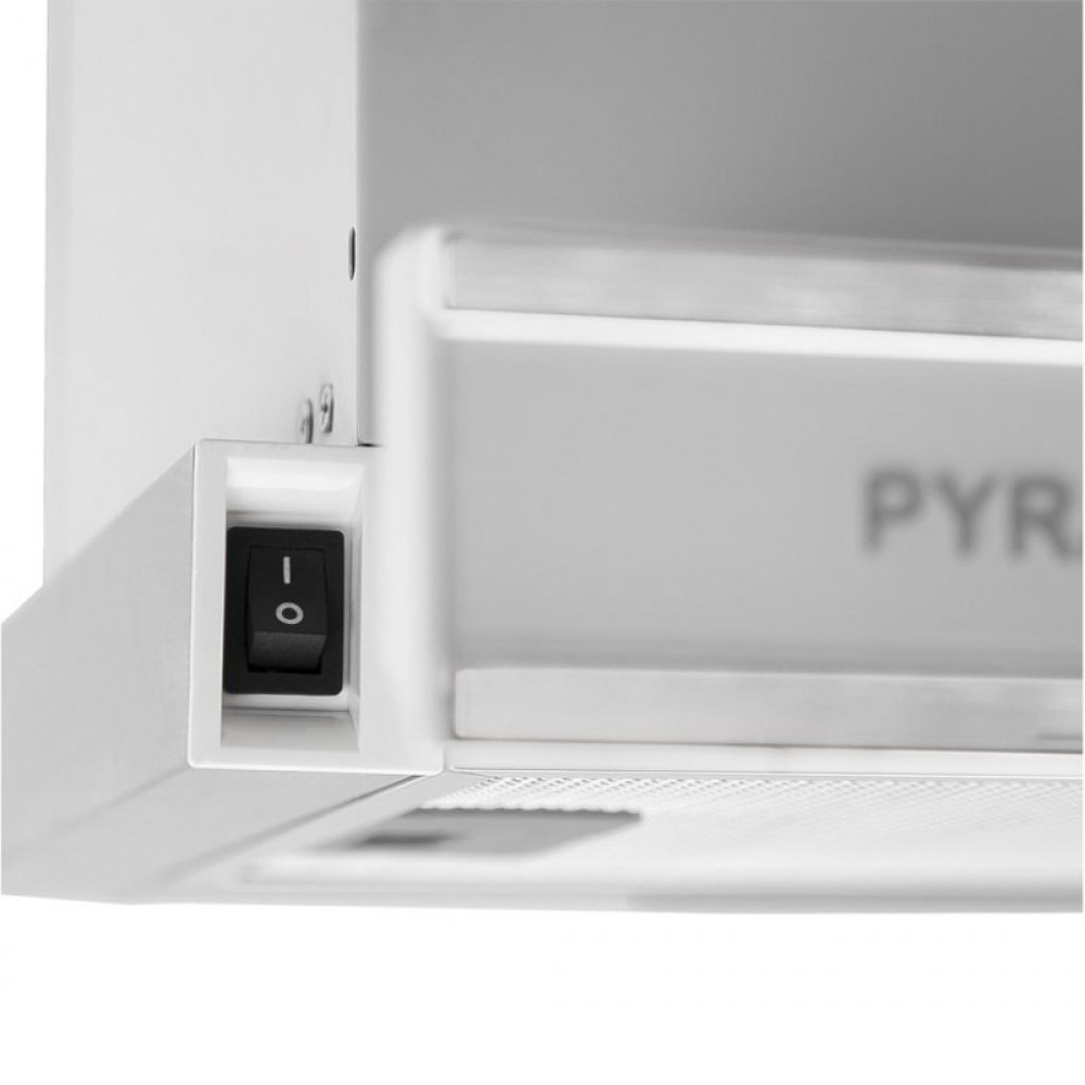 Вытяжка кухонная PYRAMIDA TL 50 G IX WH