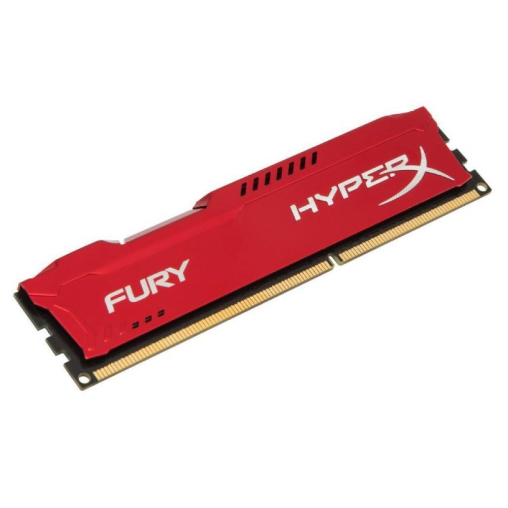 Модуль пам'яті для комп'ютера DDR4 16GB 3200 MHz HyperX FURY Red Kingston Fury (ex.HyperX) (HX432C18FR/16)