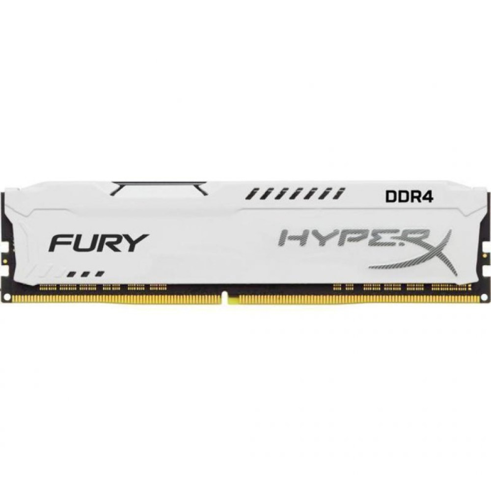 Модуль пам'яті для комп'ютера DDR4 16GB 3200 MHz HyperX FURY White Kingston Fury (ex.HyperX) (HX432C18FW/16)