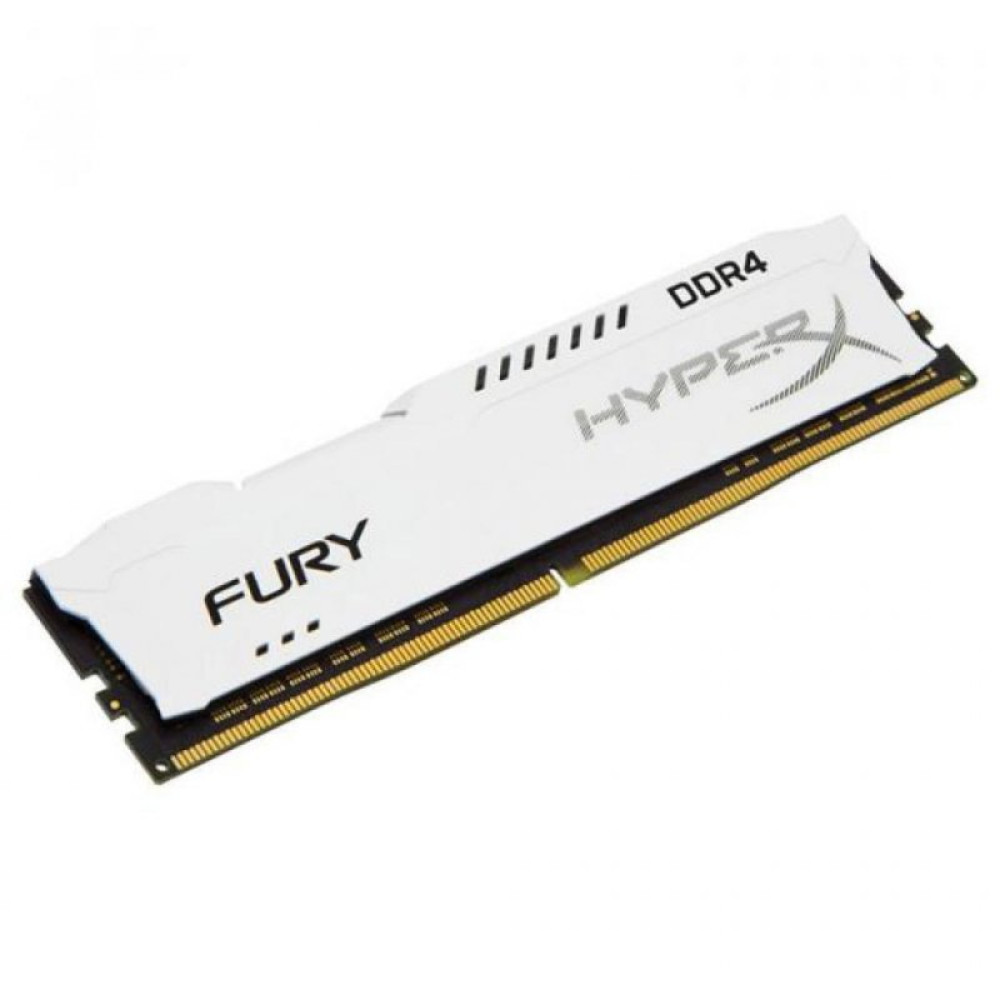 Модуль пам'яті для комп'ютера DDR4 16GB 3200 MHz HyperX FURY White Kingston Fury (ex.HyperX) (HX432C18FW/16)