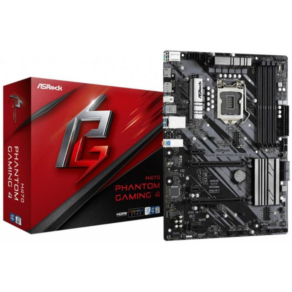 Материнська плата ASRock H470 PHANTOM GAMING 4