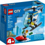 Конструктор LEGO City Police Полицейский вертолет 51 деталь (60275)