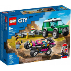 Конструктор LEGO City Great Vehicles Транспортер гоночного багги 210 деталей (60288)