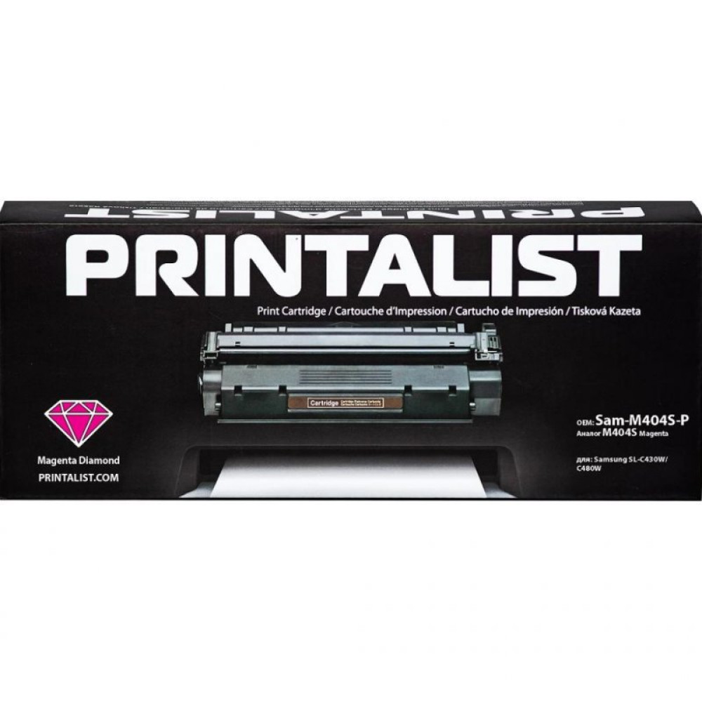 Картридж PRINTALIST Samsung CLP-365/CLX-3305/3305FN, SU254A Magenta (Sam-M406S-PL)