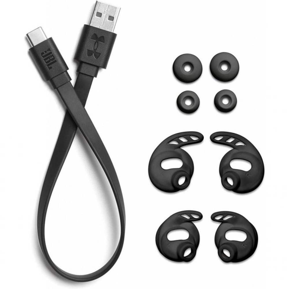 Навушники JBL UA True Wireless Flash X Black (UAJBLFLASHXBLK)