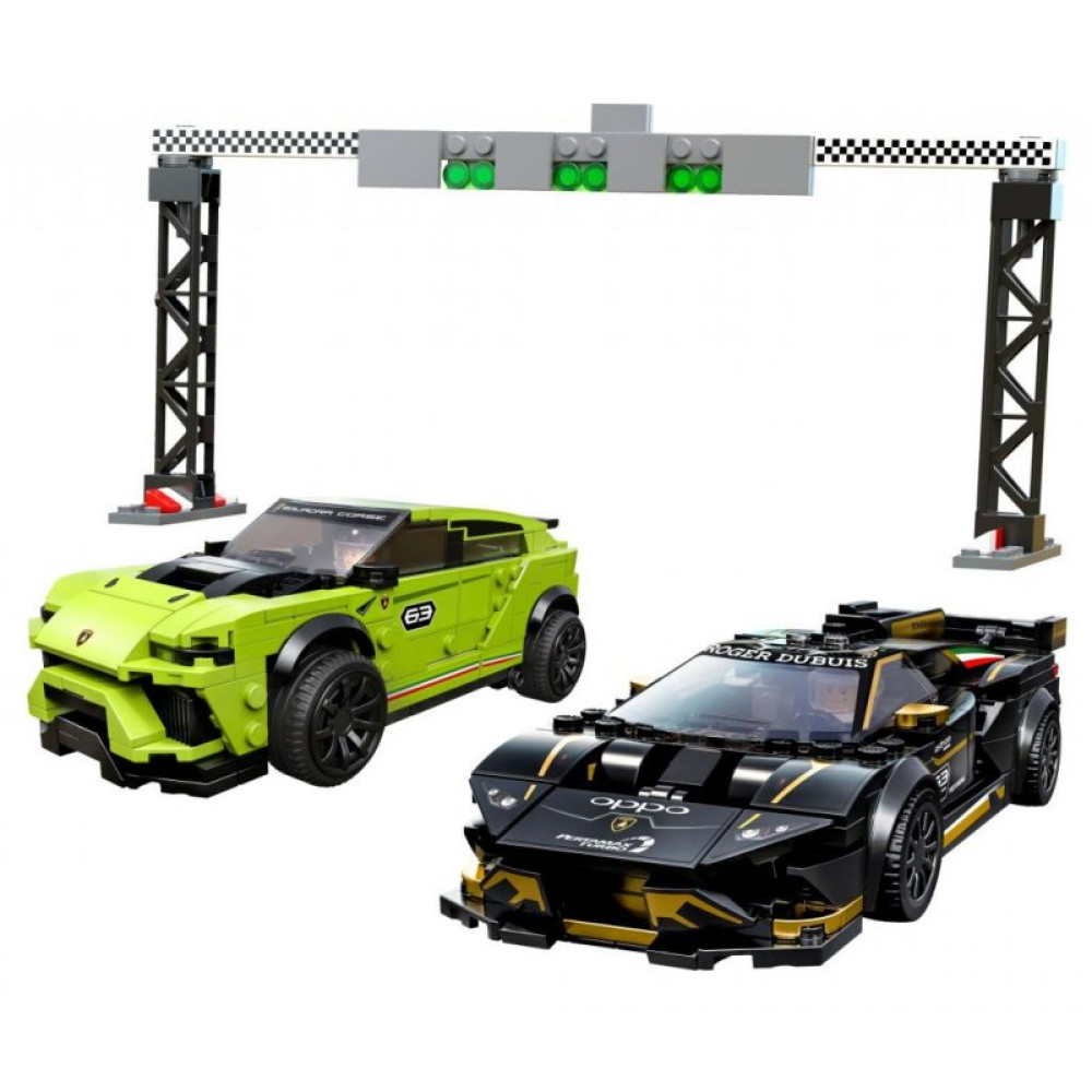 Конструктор LEGO Speed Champions Lamborghini Urus ST-X и Lamborghini Huracan (76899)