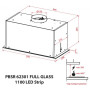 Витяжка кухонна Weilor PBSR 62301 FULL GLASS WH 1100 LED Strip