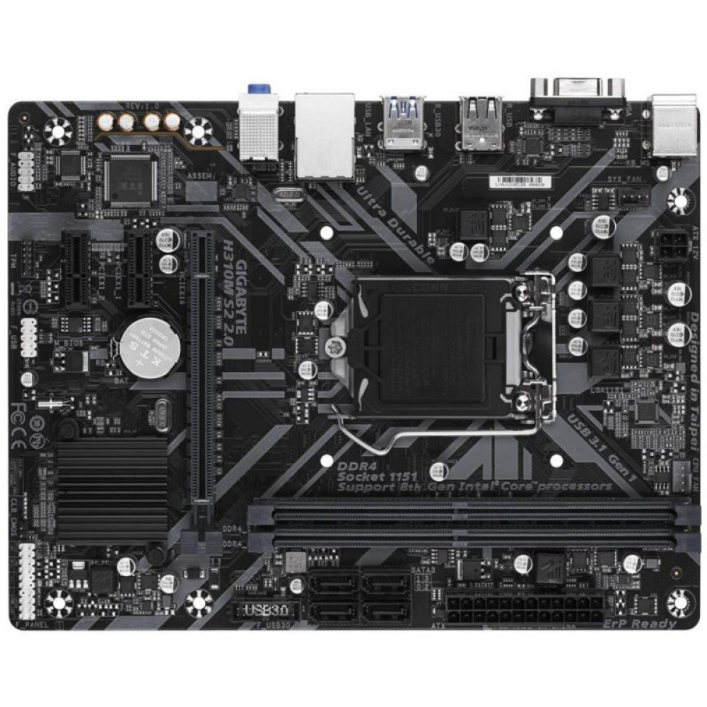 Материнская плата GIGABYTE H310M S2