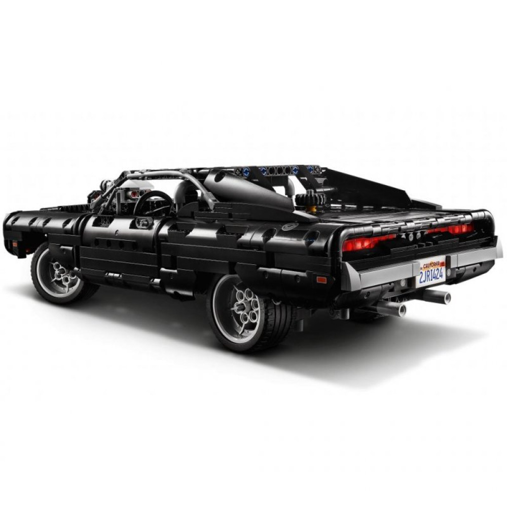 Конструктор LEGO Technic Dodge Charger Доминика Торетто 1077 деталей (42111)