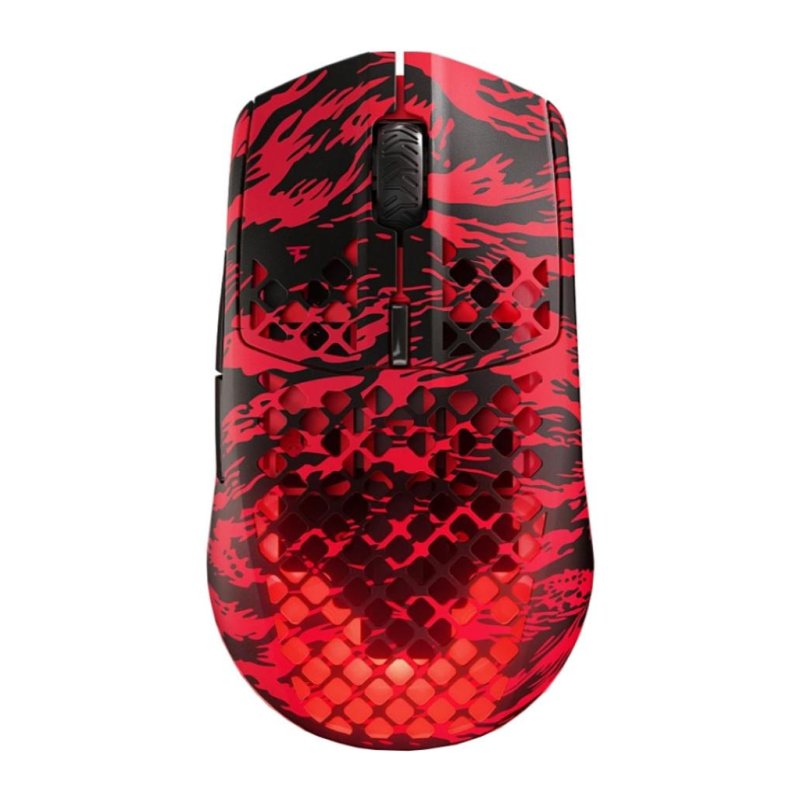 Мышка SteelSeries Aerox 3 Bluetooth RGB Faze Clan Edition Red (62609 ...